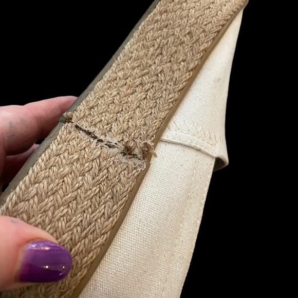 SeaVees Oceanside Espadrille High Stretch Slip-On Canvas Platform Shoes - Picture 7 of 16